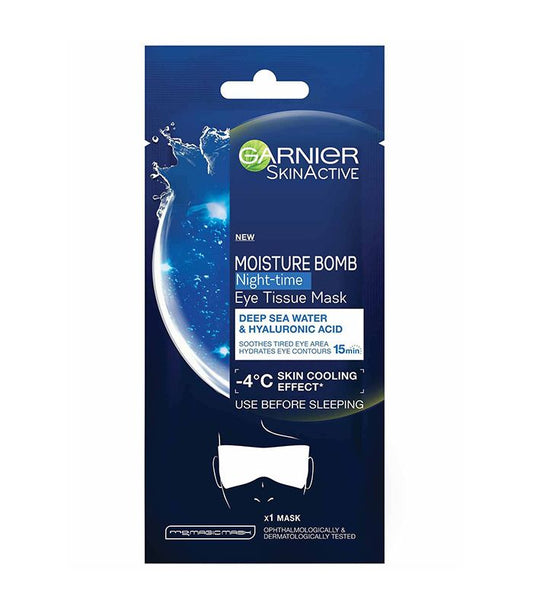 Garnier Night Eye Mask Hyaluronic Acid & Deep Sea Water