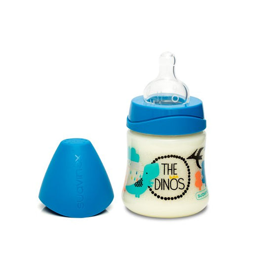 Suavinex Wide neck bottle with 3 position teat 0+ m 150 ml