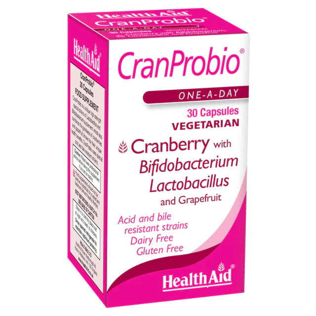 Health Aid Cranprobio 30 Capsules