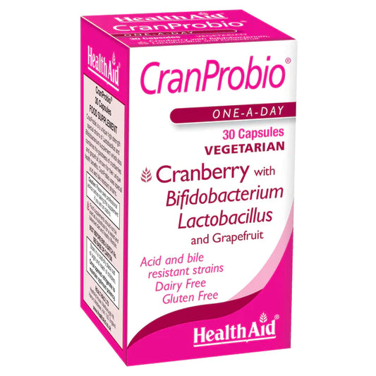 Health Aid Cranprobio 30 Capsules