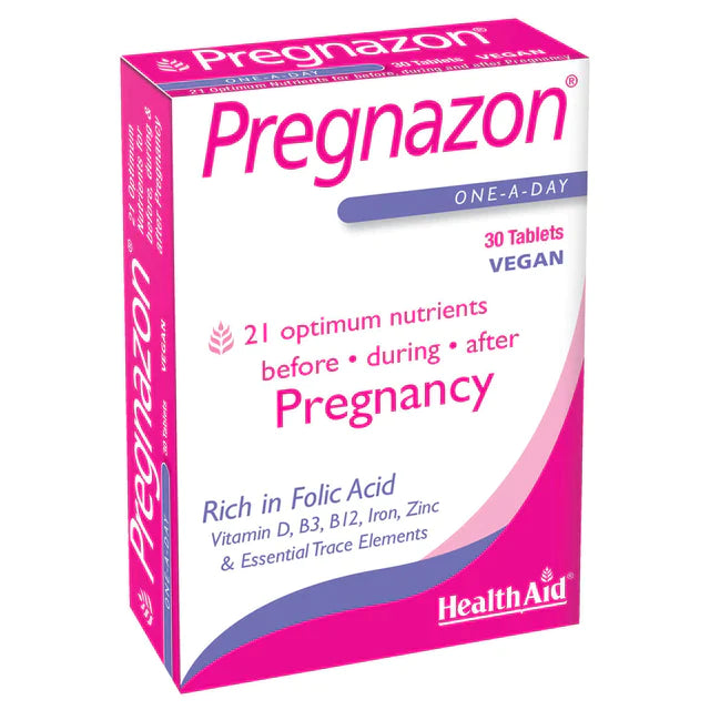 Health Aid Pregnazon 30 Capsules