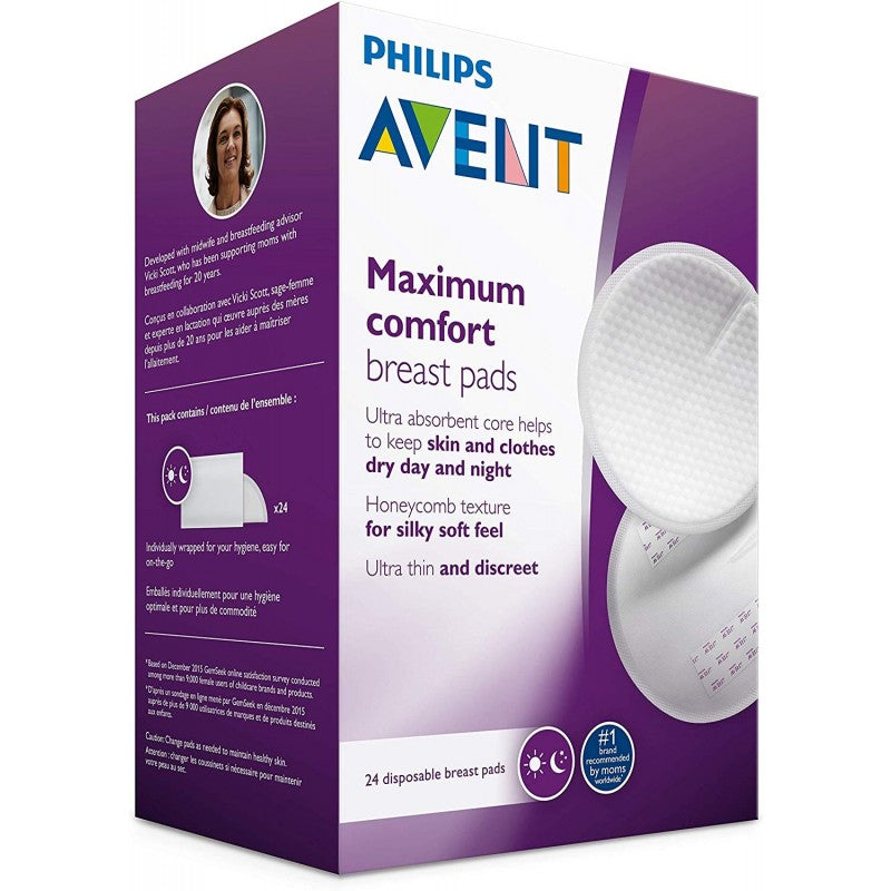 Avent 24 Disposable Breast Pads