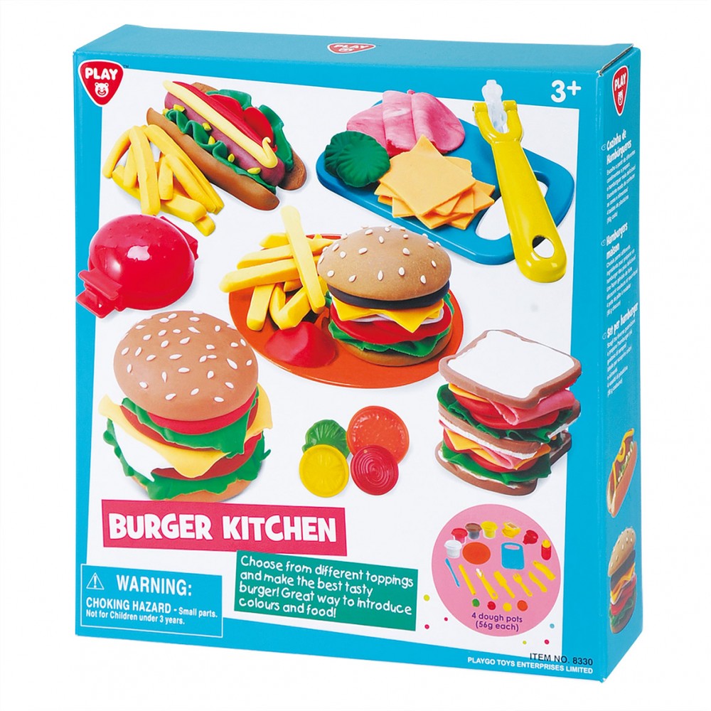 Toys Playgo Burger Kitchen