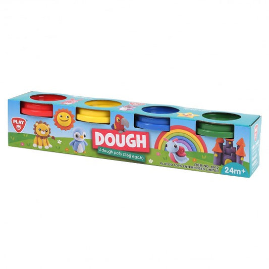 Toys Playgo 4 Dough Pots