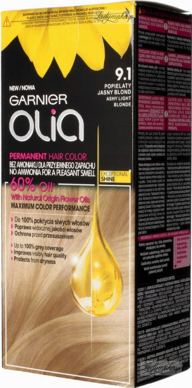 Garnier Olia 9.1 Ashy light blond