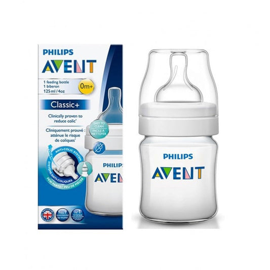 Avent Classic+ Feeding Bottle 125ml - Single Pack