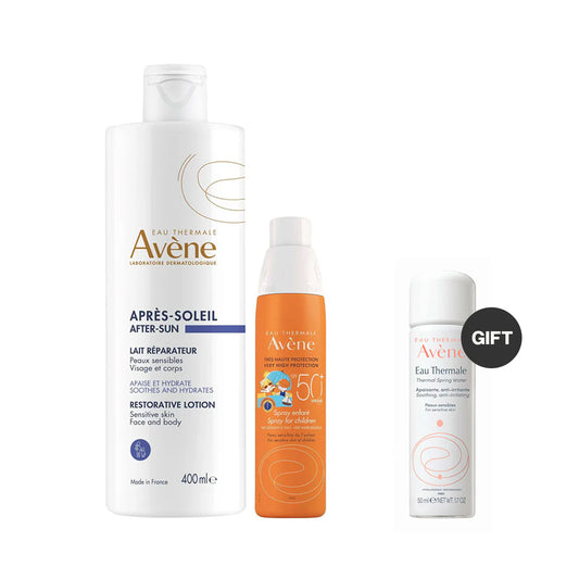 Avene After-sun Lotion + Very High Protection Spray for Children SPF50+