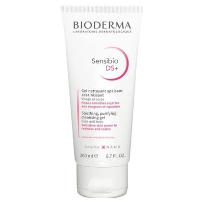 Bioderma Sensibio DS+ Gel Moussant 200ml – Foaming cleanser for redness and flaky skin