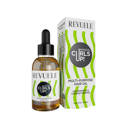 Revuele Mission Curls Up! Multi-purpose Hair Oil, 30 ml