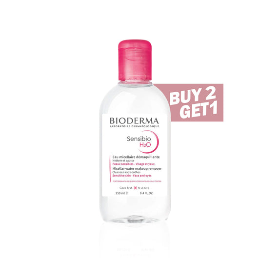 Bioderma Sensibio H2O 250ml , Buy 2 get 1 FREE