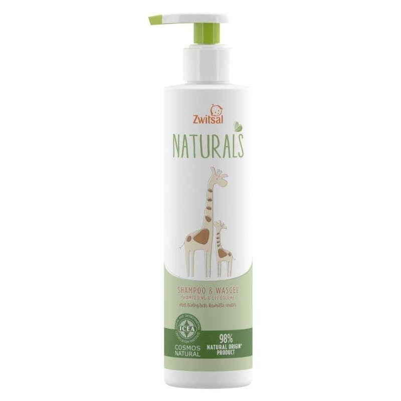 Zwitsal Naturals Shampooing Et Gel Douche 250Ml