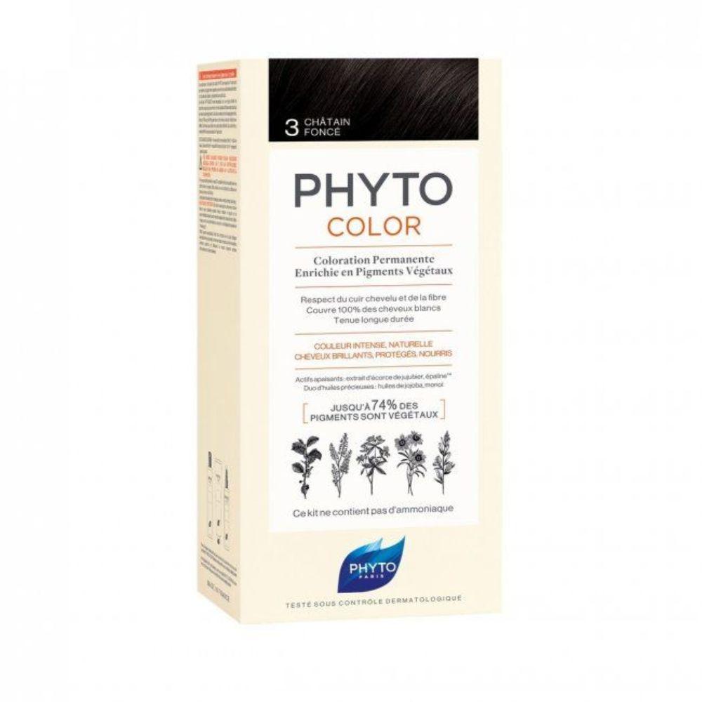 New Phytocolor 3 Dark Brown