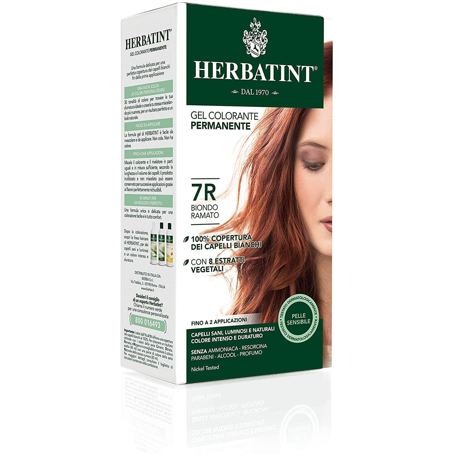 Herbatint Copper Blonde 7R 150Ml