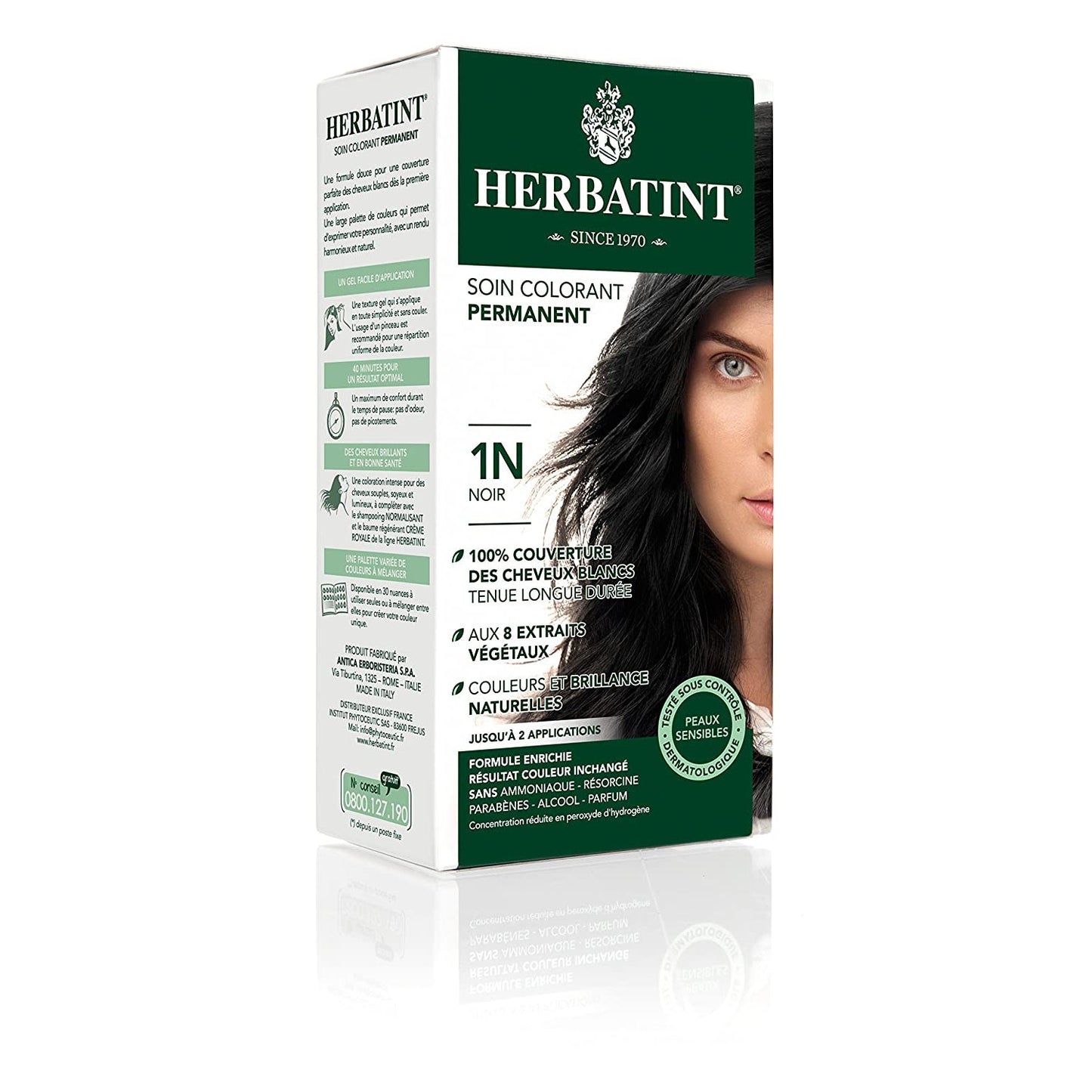 Herbatint Black 1N 150Ml