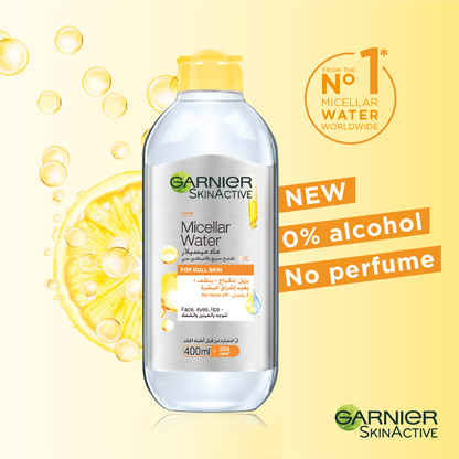 Garnier Micellar Brightening Cleanser Water With Vitamin C 400Ml 25%