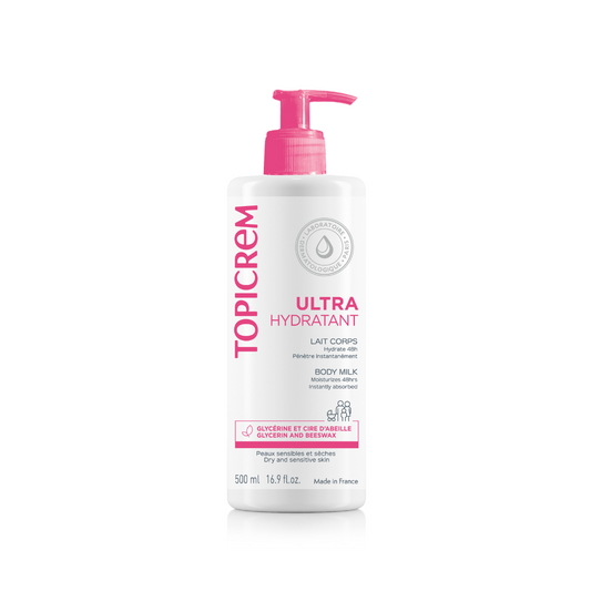 Topicrem Ultra-Hydratant Lait Corps 500 ml