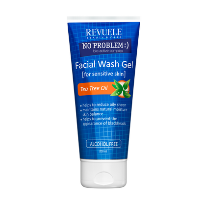 Revuele no problem facial wash gel tea tree oil
