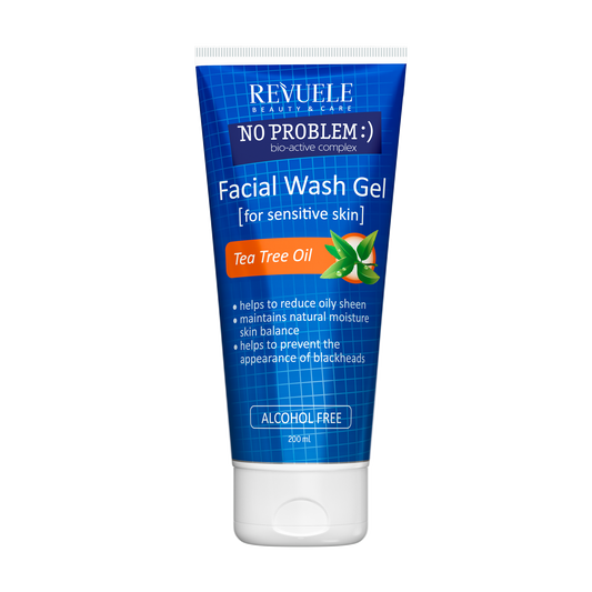 Revuele no problem facial wash gel tea tree oil