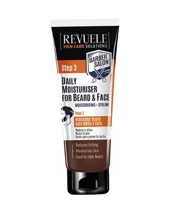 Revuele Men Care solutions Daily Moisturiser for Beard & Face