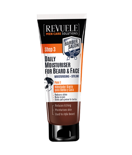 Revuele Men Care solutions Daily Moisturiser for Beard & Face