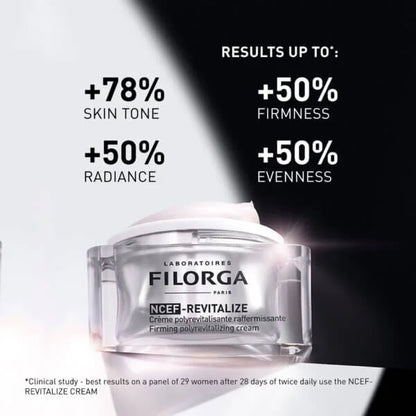 Filorga NCEF-Revitalize Cream & Serum Bundle – Firming & Anti-Ageing with Free 30ml Meso-Mask