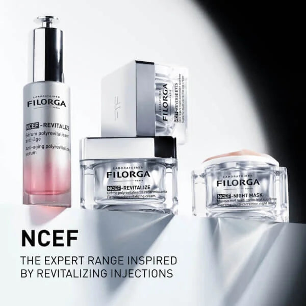 Filorga NCEF-Revitalize Cream & Serum Bundle – Firming & Anti-Ageing with Free 30ml Meso-Mask