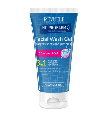 Revuele No Problem Facial Washing Gel With Salicylic Acid