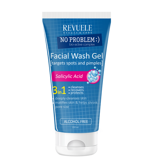 Revuele No Problem Facial Washing Gel With Salicylic Acid