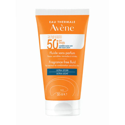 Avene High Protection Fragrance Free Fluid SPF50+