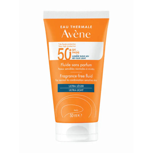 Avene High Protection Fragrance Free Fluid SPF50+