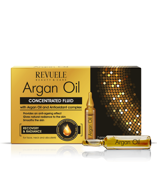 Revuele Argan Oil Ampoules Concentrated Fluid