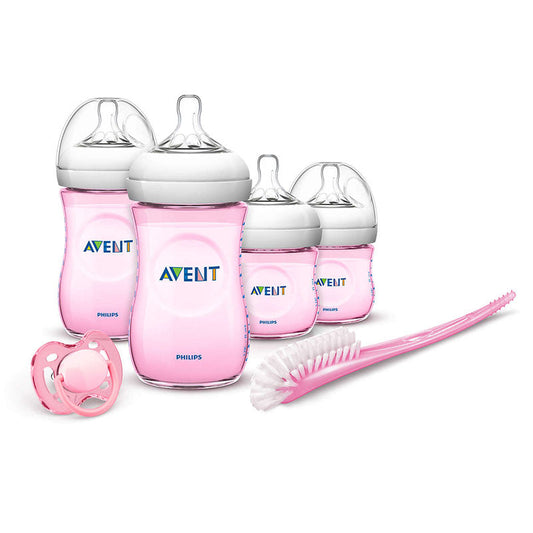 Avent Newborn Starter Set - Natural Pink