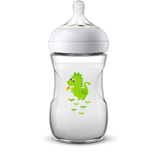 Avent Natural Feeding Bottle 260ml - Single Pack Dragon