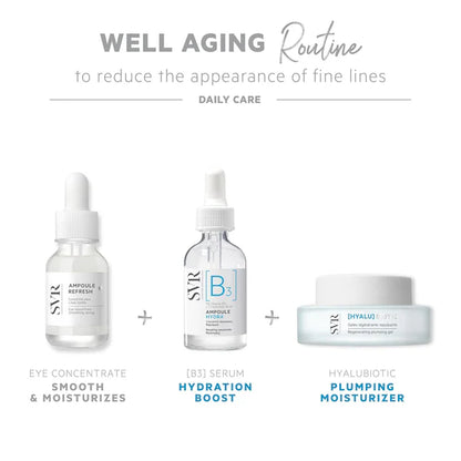 Texture fluide du SVR [B3] Concentré Réparateur – soin apaisant et hydratant pour peaux sensibilisées, idéal après traitements dermatologiques