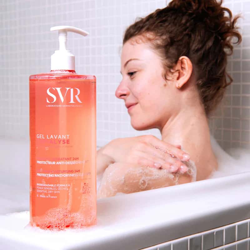 SVR Topialyse Gel Lavant 400ml – gel lavant protecteur anti-dessèchement, nettoie en douceur les peaux sensibles et sèches
