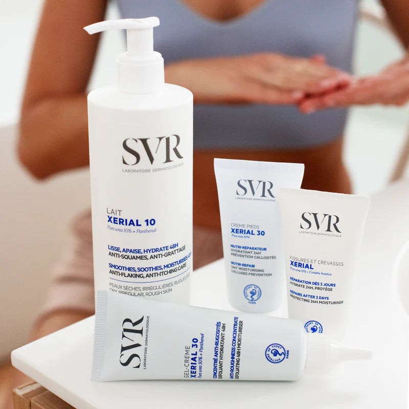 SVR Xerial 30 Crème Pieds 50ml – soin quotidien pour pieds secs et rugueux, réduit les callosités et hydrate intensément