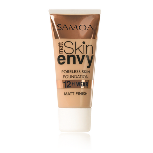 Samoa Skin Envy Matte Poreless Skin Foundation - 204 Medium Universal Skin