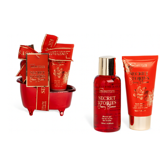 IDC Institute Secret Stories Cherry Blossom Bath Gift Set