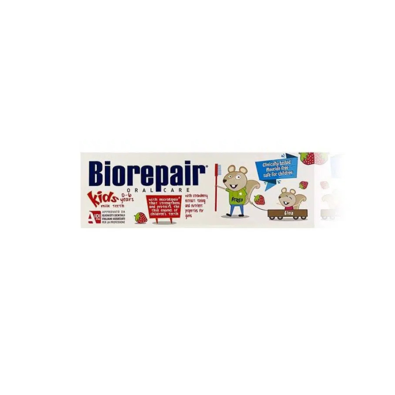 Biorepair Toothpaste 0-6 years Strawberry