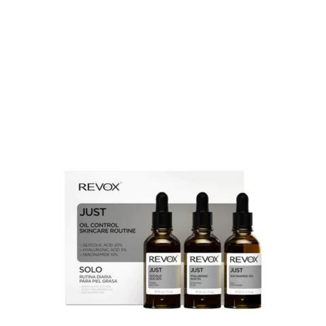 Revox B77 JUST Oil Control Skincare Routine