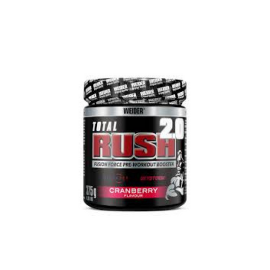 Weider Total Rush 2.0 Powder, 375 g, Cranberry