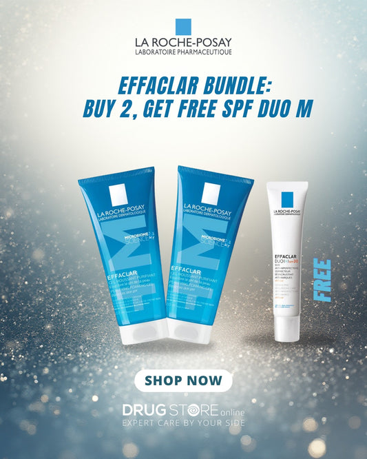 La Roche-Posay Effaclar Bundle | Buy 2×200ml & Get Effaclar Duo M SPF 30 Free