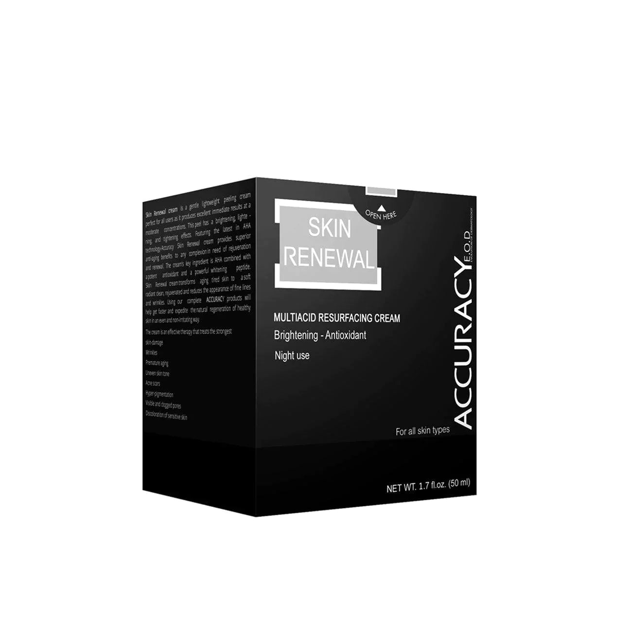 Accuracy Skin Renewal Multioacid Cream - Night Use