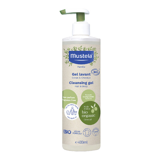 Mustela Certified Organic Cleansing Gel 400 ml