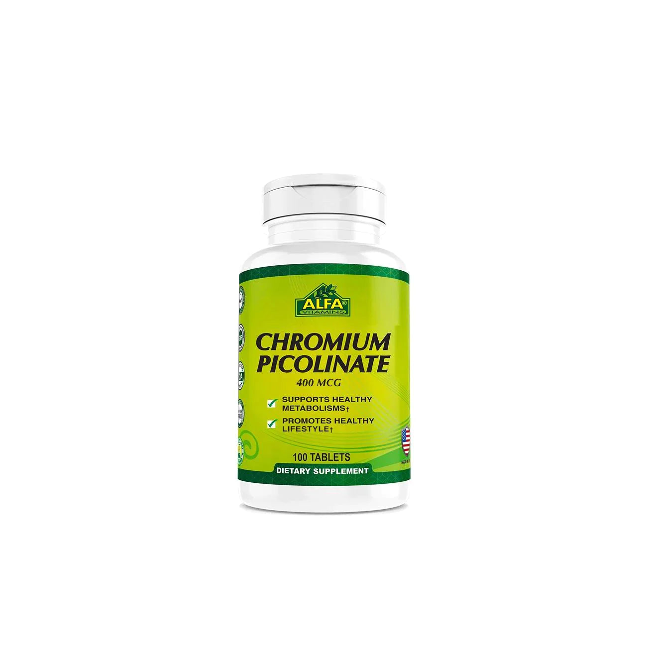 Chromium Picolinate 400 Mcg 100tab