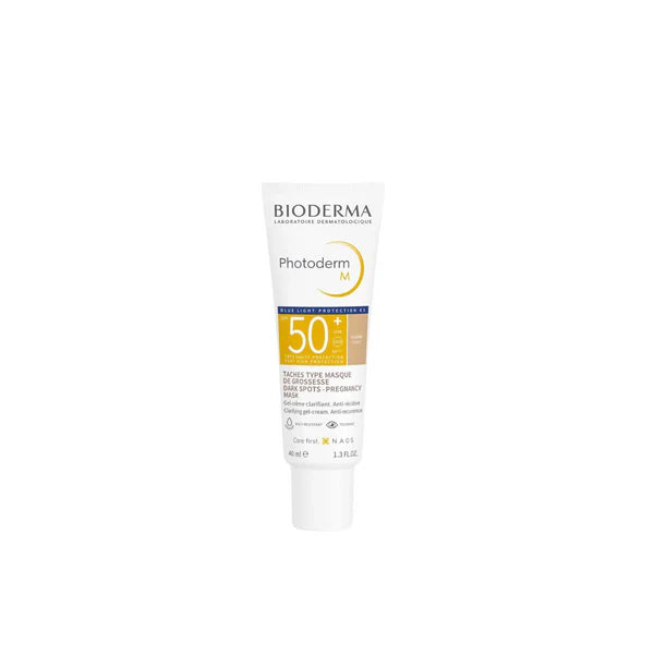 Bioderma Photoderm M SPF50+ Light 40ml – Tinted Sunscreen for Dark Spots and Pigmentation