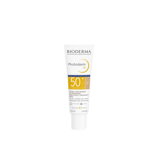 Bioderma Photoderm M SPF50+ Light 40ml – Tinted Sunscreen for Dark Spots and Pigmentation