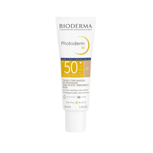Bioderma Photoderm M SPF50+ Light 40ml – Tinted Sunscreen for Dark Spots and Pigmentation