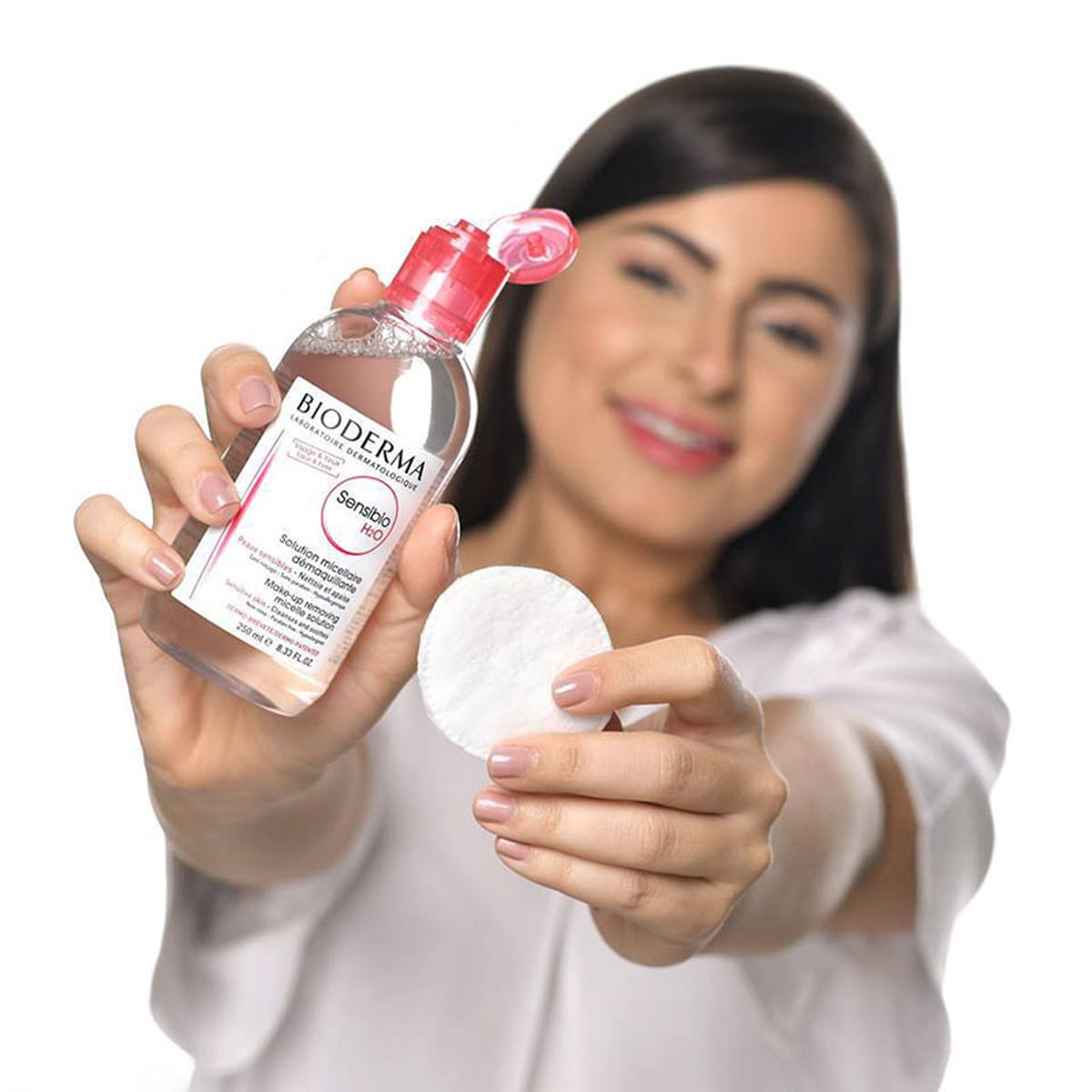 Bioderma Sensibio H2O 250ml – Micellar water for gentle cleansing and makeup removal