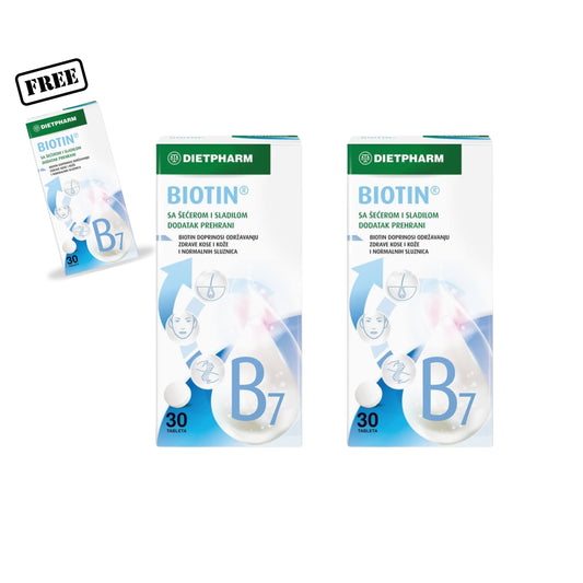 Dietpharm Biotin 30 Tablets|Buy 2 Get 1 for free